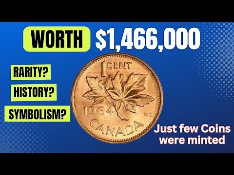 Most Rare Canadian One cent 1964 || Rare Coins Worth Millions || Top Searching Valueable Coin