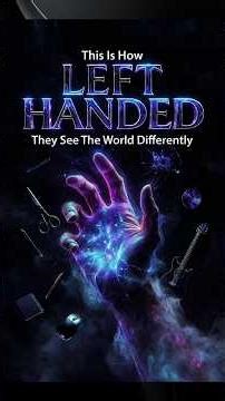 This is how left handed people ACTUALLY see the world 🫲✨ POV: You're built different since birth 😤🔥
