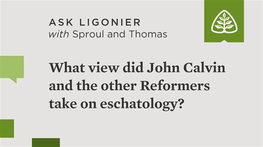 How did the Reformers interpret the Bible’s teaching on eschatology, the doctrine of the last things? In this Q&A video, Derek Thomas and R.C. Sproul look at John Calvin’s theology particularly. Simply message us on Facebook for clear, concise, and trustworthy answers to your biblical and theological questions. | Ligonier Ministries
