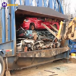 146K views · 717 reactions | Extreme Dangerous Car Crusher Machine in Action | Beautiful Life | Facebook