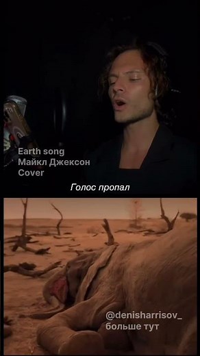 Michael Jackson – Earth Song | Cover by Den HARRISOV «Земля плачет»э