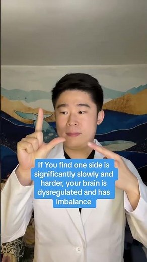 🧐This finger tapping test shows if your symptoms are from brain imbalance and dysregulation! 🤔This