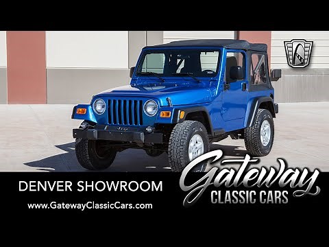 2003 Jeep Wrangler Commando 4x4 For Sale, Gateway Classic Cars - Denver #745