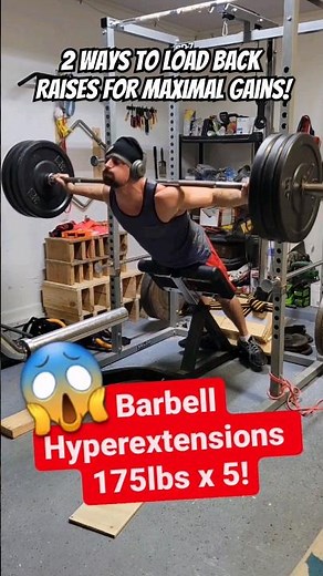 Build a BULLETPROOF BACK (2 Ways to Load Back Raises for MAXIMAL Gains!) 💯💪