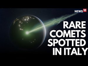 LIVE: Double Comet Spectacle: C/2025 A6 Lemmon & C/2025 R2 SWAN Shine Brightest Over Italy | N18G
