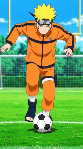 #lol Naruto playing soccer