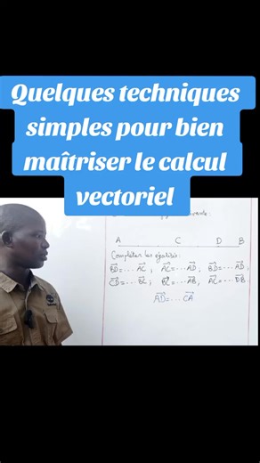 Exercices pratiques de calcul vectoriel
