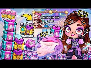 🔥 IT'S OUT NOW! New GALXE 2 *Moonz* Update 😱 More Secrets and Free Coins! in Avatar World