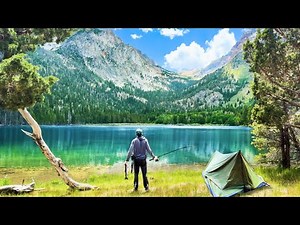 Fishing in HEAVEN! SOLO Backcountry Camping for 2 Nights (BIG FISH Caught!)
