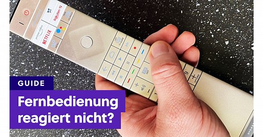 Die TV-Fernbedienung geht nicht mehr? Hier sind 5 schnelle Lösungen