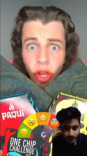 🥵DON’T TRY THIS AT HOME 😱 | GIANT ONE CHIP Challenge ‪@The_fizz09‬#reaction#subscribe#spicy