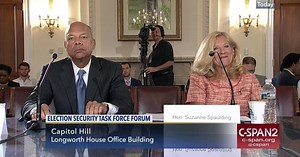 Jeh Johnson Testifies at Election Security Task Force Hearing
