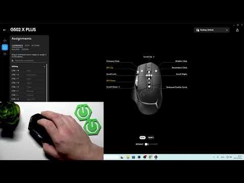 Logitech G502 X Plus – How to Manage Mouse Mapping