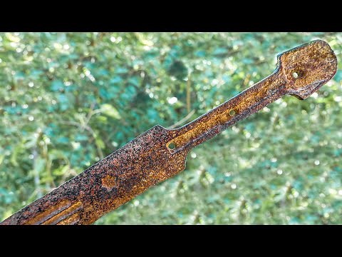 Restoration Old Caucasian Dagger Khanjali