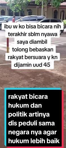 #rakyatbicara #jikaterancamjiwanya #tolongpolri #cooldown #selamatkanbuw .