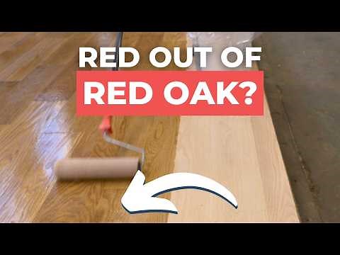 Can You Remove the Red From Red Oak? 3 Methods Tested with Surprising Results!