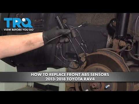 How to Replace Front ABS Sensors 2013-2018 Toyota RAV4