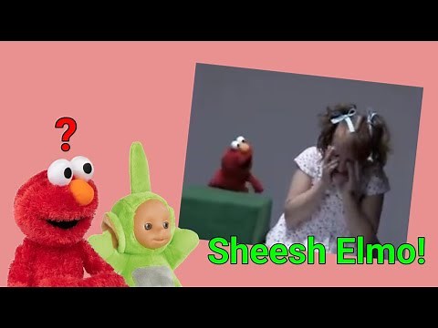 Dipsy and Elmo React to＂Elmo's World - Behind the Scenes＂