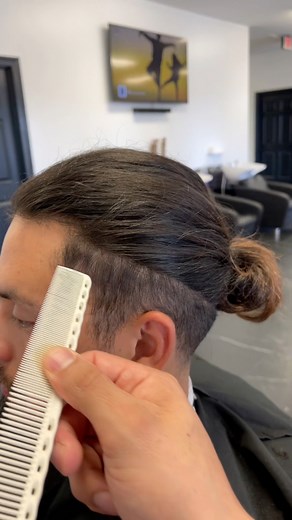 8.2K views · 78 reactions | I’ll walk you through: How to section long hair properly before fading ✂️ How to blend the taper into long hair for a natural finish How to maintain balance and contour to fit the client’s head shape My go-to techniques for clean lines and smooth transitions For a deeper understanding of fade placement, technique, and barbering fundamentals, check out my full course — Fundamentals of Fading — linked in my bio or description!  | Jorges Fades | Facebook