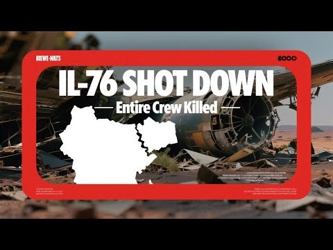 Il-76 Military Aircraft Shot Down in Sudan: Entire Crew Killed | Breaking News Update