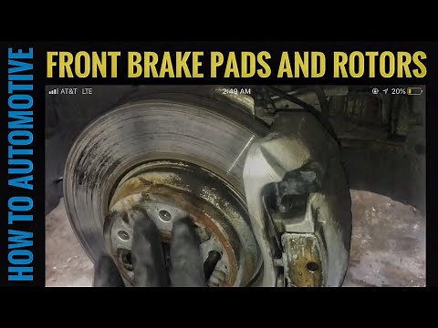 How To Replace Front Brake Pads, Rotors & Sensor On BMW 335i