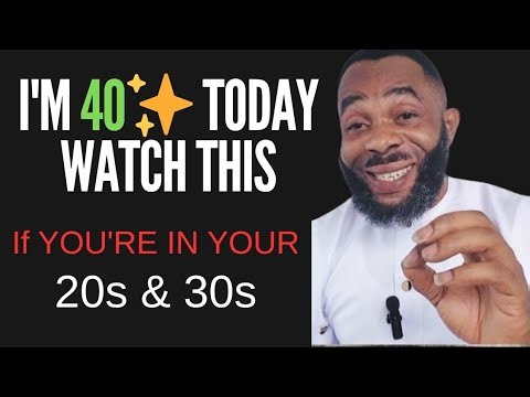 I'm 40 Today - 40 Life Lessons You Must Learn.