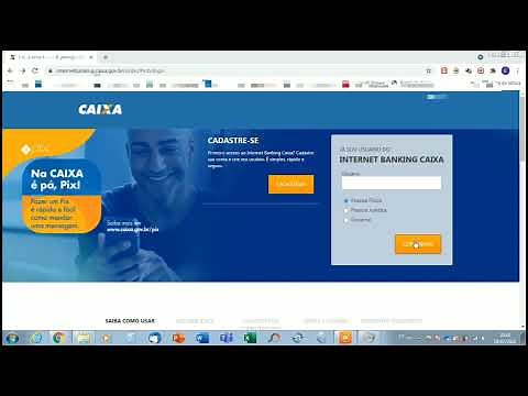 How to register a Caixa account using a computer.