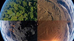 Earth's Diverse Landscapes | Premium Stock Video Footage