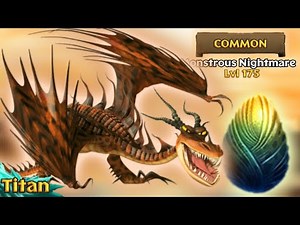 Monstrous Nightmare — Max Level 175, Titan Mode | Dragons: Rise of Berk