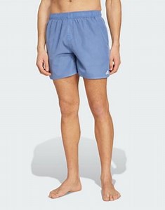 adidas Performance washed out Cix swim shorts in dark blue | ASOS