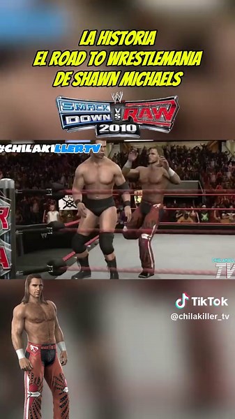 ASÍ ERA el ÉPICO ROAD to WRESTLEMANIA de Shawn Michaels en SmackDown vs RAW 2010 . . . #wwe #wwegames #smackdownvsraw #luchalibre #paratii