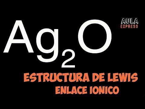 QUIMICA Estructura de Lewis Oxido de Plata Ag2O | Enlace Químico AULAEXPRESS