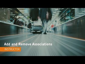 Competencies - Add and Remove Associations - Instructor