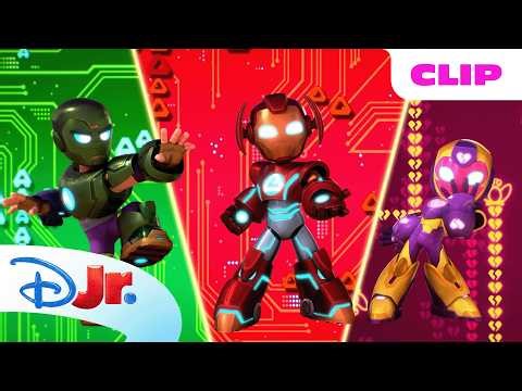 Iron Friend Imposters?! 😨 | Marvel's Iron Man and his Awesome Friends | ⁨‪@disneyjr‬ x ‪@MarvelHQ‬
