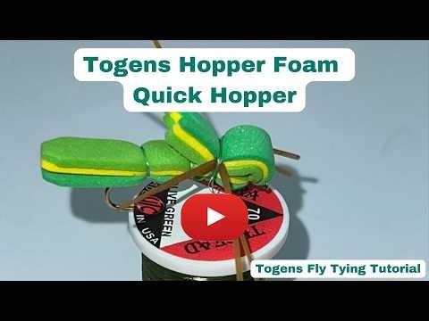 Togens Hopper Foam Quick Hopper - Fly Tying Tutorial