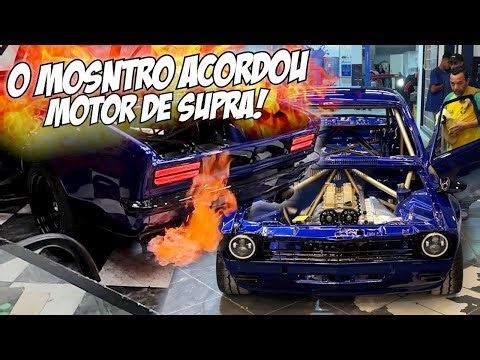 GASTOU MAIS DE 200 MIL? CHEVETTE COM MOTOR SUPRA CUSPINDO FOGO!