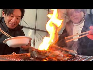 地元で七輪してみた