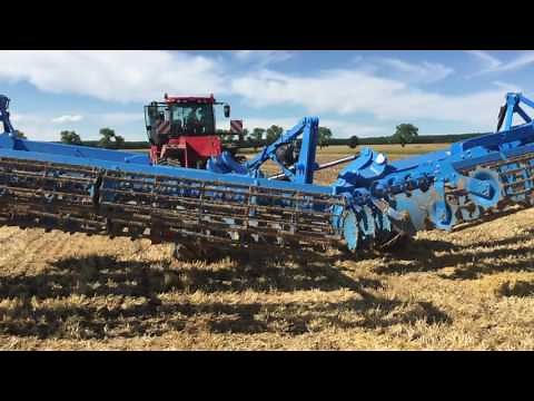 Lemken Gigant Heliodor - the world's largest compact disc harrow