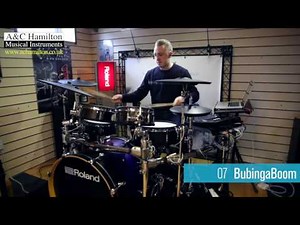 Roland TD-50 - Out The Box Preset Drum Kits Demo *ALL PLAYING*