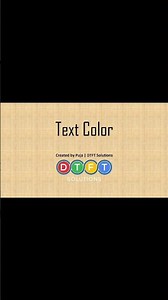 #ImproveYourDesign — Color & Size HTML_Text_Styling_Tutorial#TextFormattingBasics#DTFT_Solutions