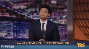 Just checking - comparing the homeless to Hitler is supposed to be inspiring? | The Daily Show