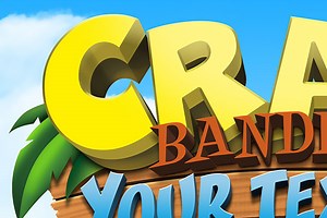 Crash Bandicoot Text Effect PSD Logo Style | Hyperpix
