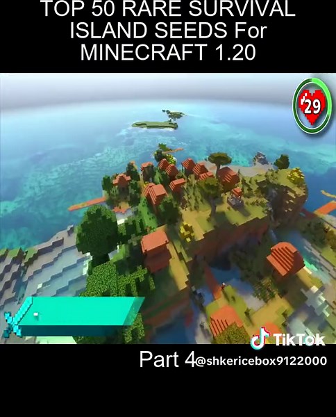 Top 50 Rare Survival Island Seeds for Minecraft 1.20