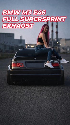 BMW M3 E46 Full Supersprint Exhaust Sound