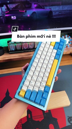 Một chiếc bàn phím cơ full kim loại mà lại 3 mod anh em ạ. #nghiensetup #gdlfamily #banphimco #banphimcogiare #banphimcokhongday