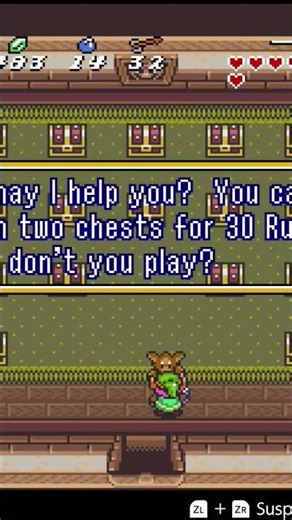 Dark World – Opening Any Two Chests – A Link to the Past #gaming #chest #nintendo