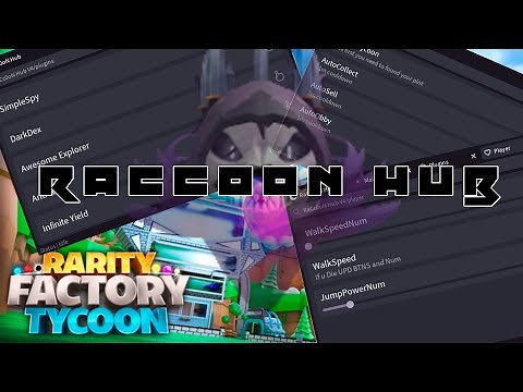 Rarity Factory Tycoon script [AutoCollect, AutoSell, AutoObby] - RaCc0oN Hub