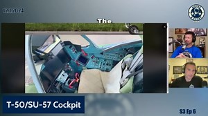 US Aviators Discuss Automation in Su-57 Felon Cockpit​