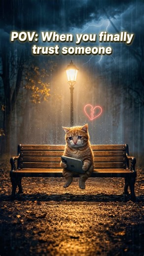 CAT MEMES 😺| POV: When You Finally Trust Someone… 💔 | Part 4 #relatable #catmemes #shorts