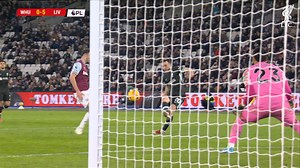 A five-star performance on the road ⚽ Goals from Diaz, Gakpo, Salah, Trent and Jota get us all three points at West Ham 👊 | Liverpool FC